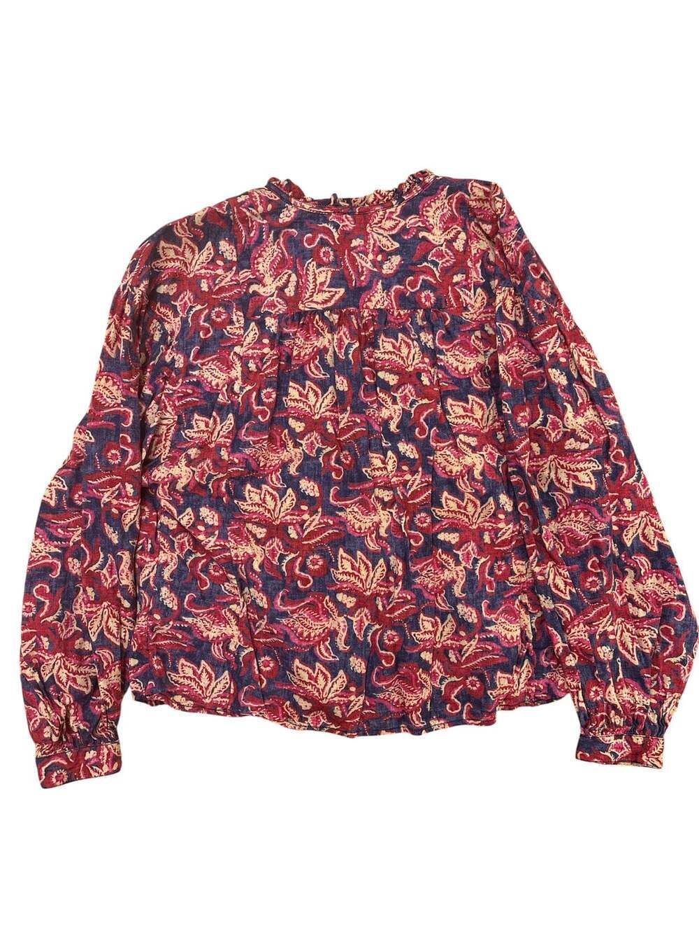 Anthropologie Pilcro Lucille Floral Peasant Blouse - Picture 4 of 11